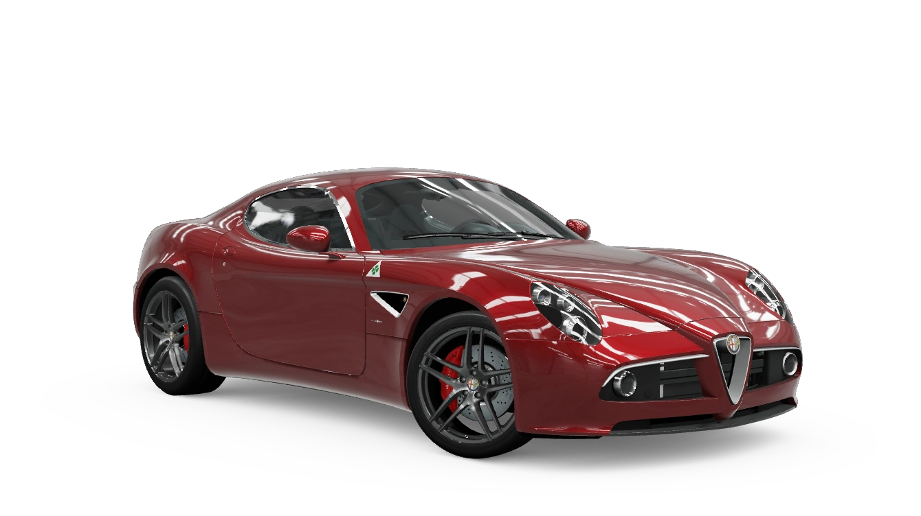 Miniature officielle de la 2007 Alfa Romeo 8C Competizione