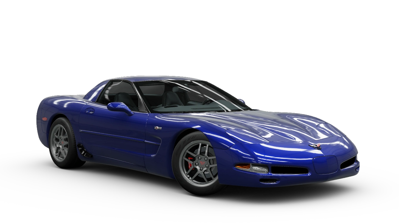 Miniature officielle de la 2002 Chevrolet Corvette Z06