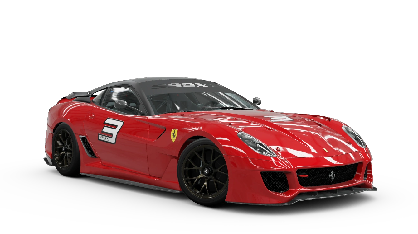 Miniature officielle de la 2012 Ferrari 599XX Evolution