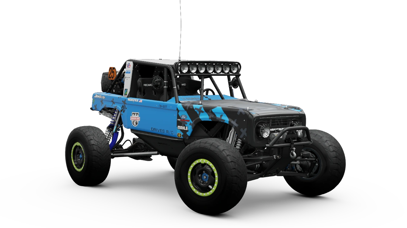 Miniature officielle de la 2017 Ford #25 'Brocky' Ultra4 Bronco RTR