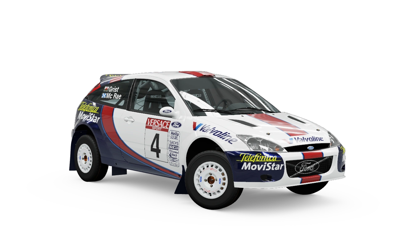 Miniature officielle de la 2001 Ford #4  Focus RS