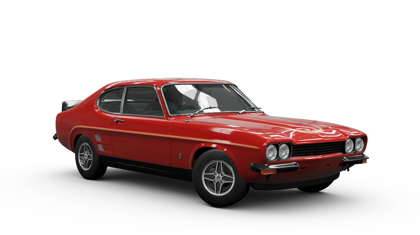 Miniature officielle de la 1973 Ford Capri RS3100