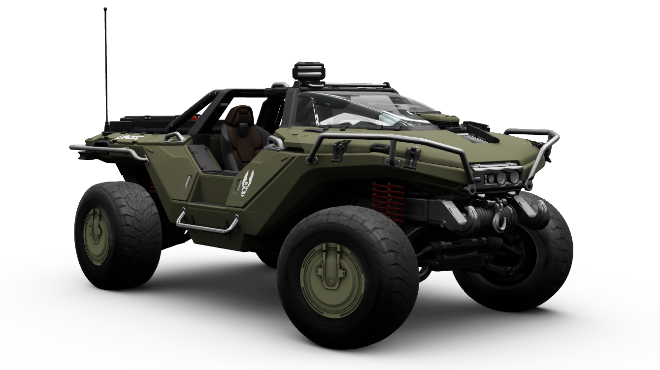 Miniature officielle de la 2554 AMG Transport Dynamics M12S Warthog CST