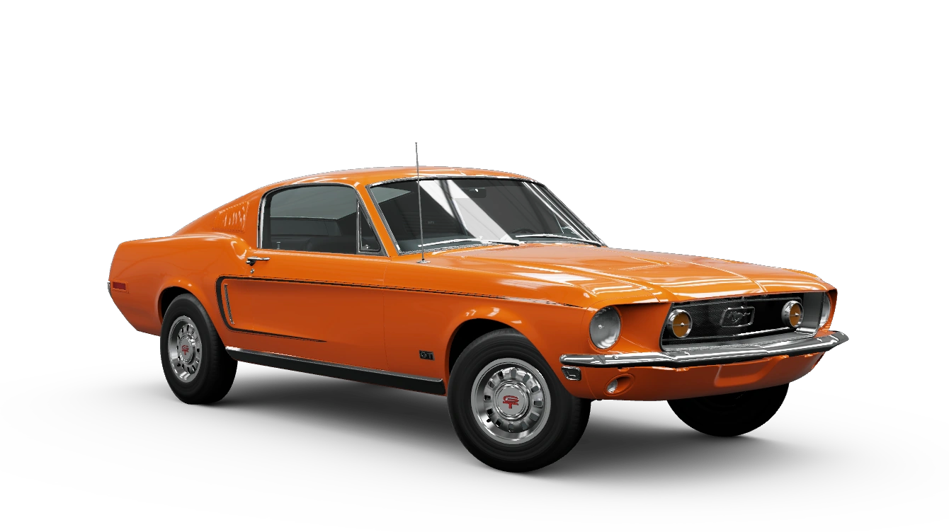 Miniature officielle de la 1968 Ford Mustang GT 2+2 Fastback