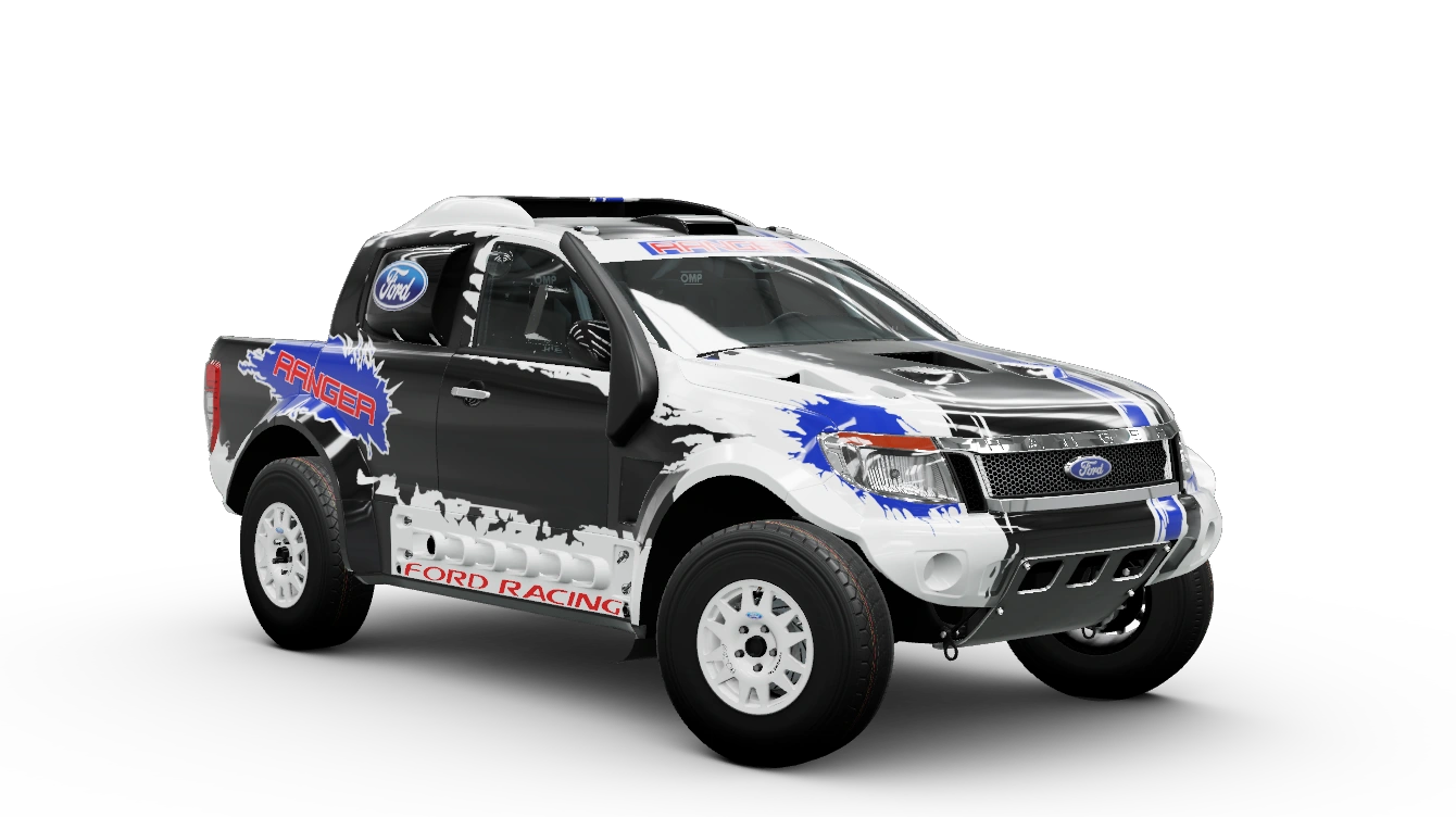 Miniature officielle de la 2014 Ford Ranger T6 Rally Raid