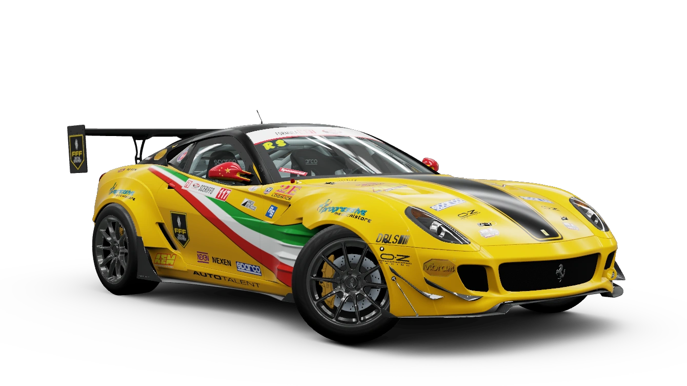 Miniature officielle de la 2007 Formula Drift #117 599 GTB Fiorano