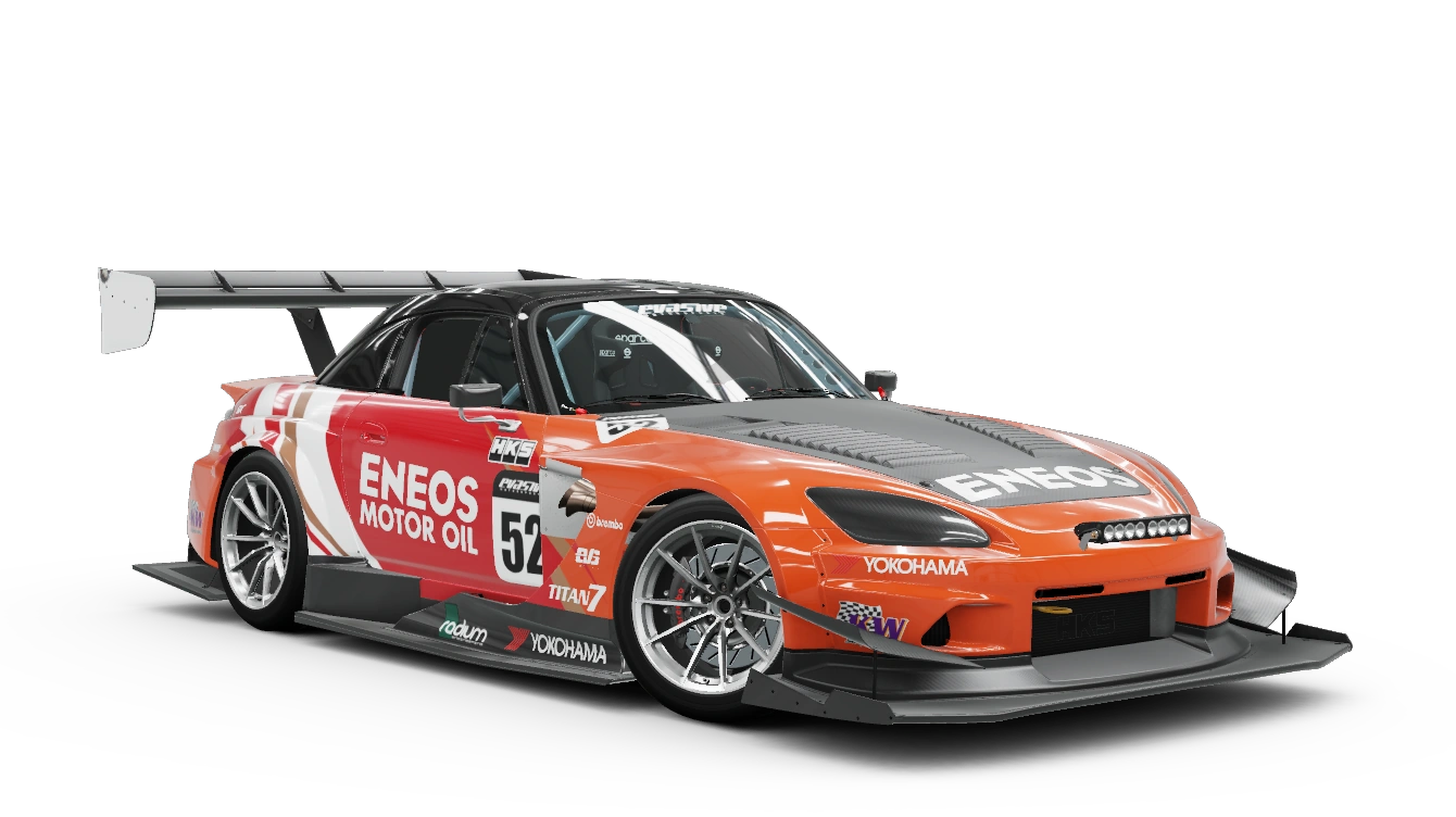 Miniature officielle de la 2004 Honda #52 Evasive Motorsports S2000 WTAC