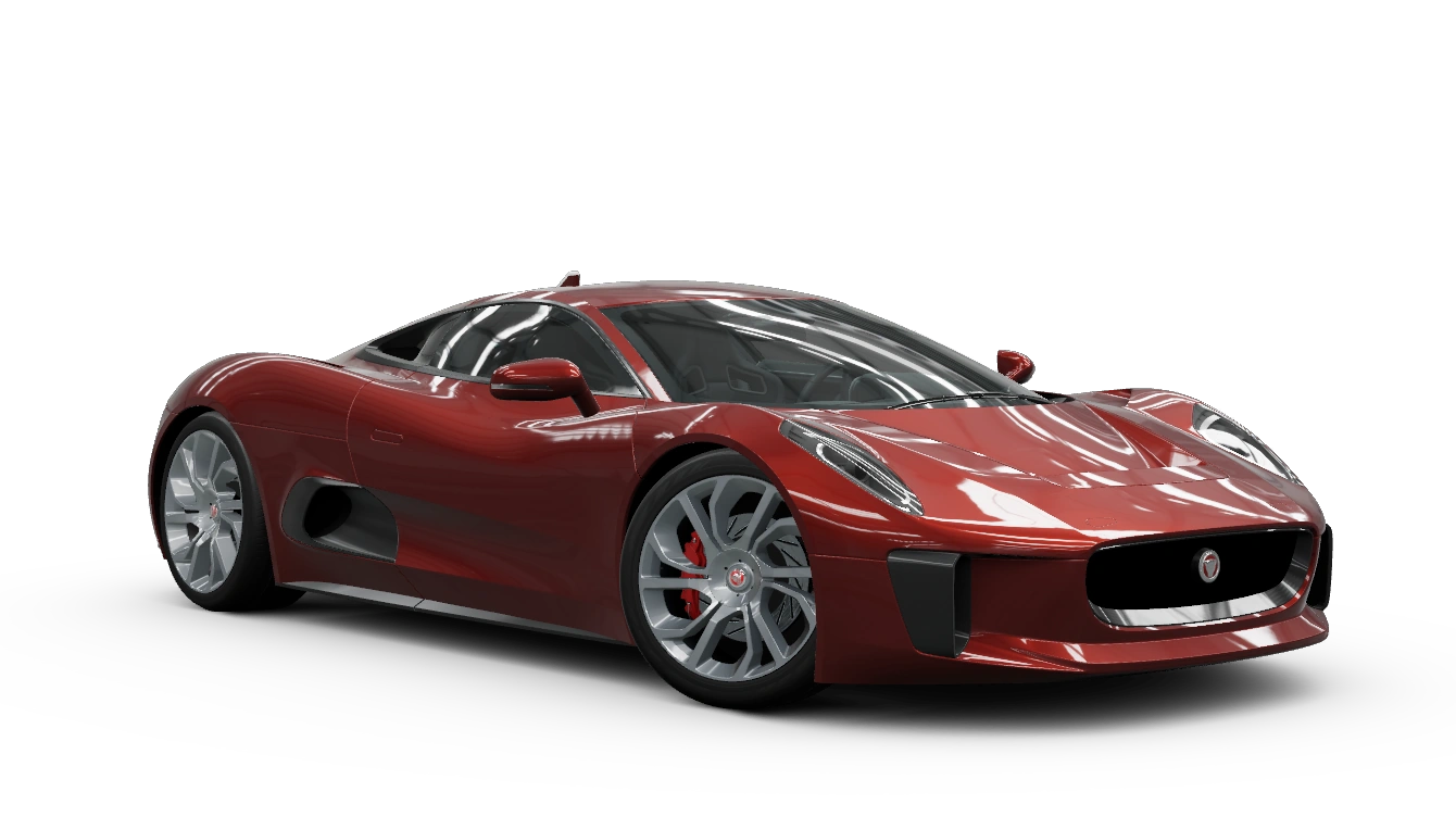 Miniature officielle de la 2010 Jaguar C-X75