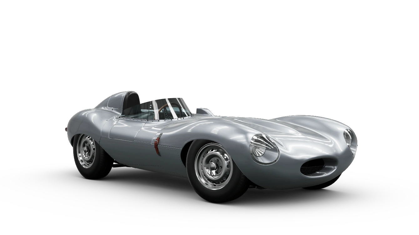 Miniature officielle de la 1956 Jaguar D-Type