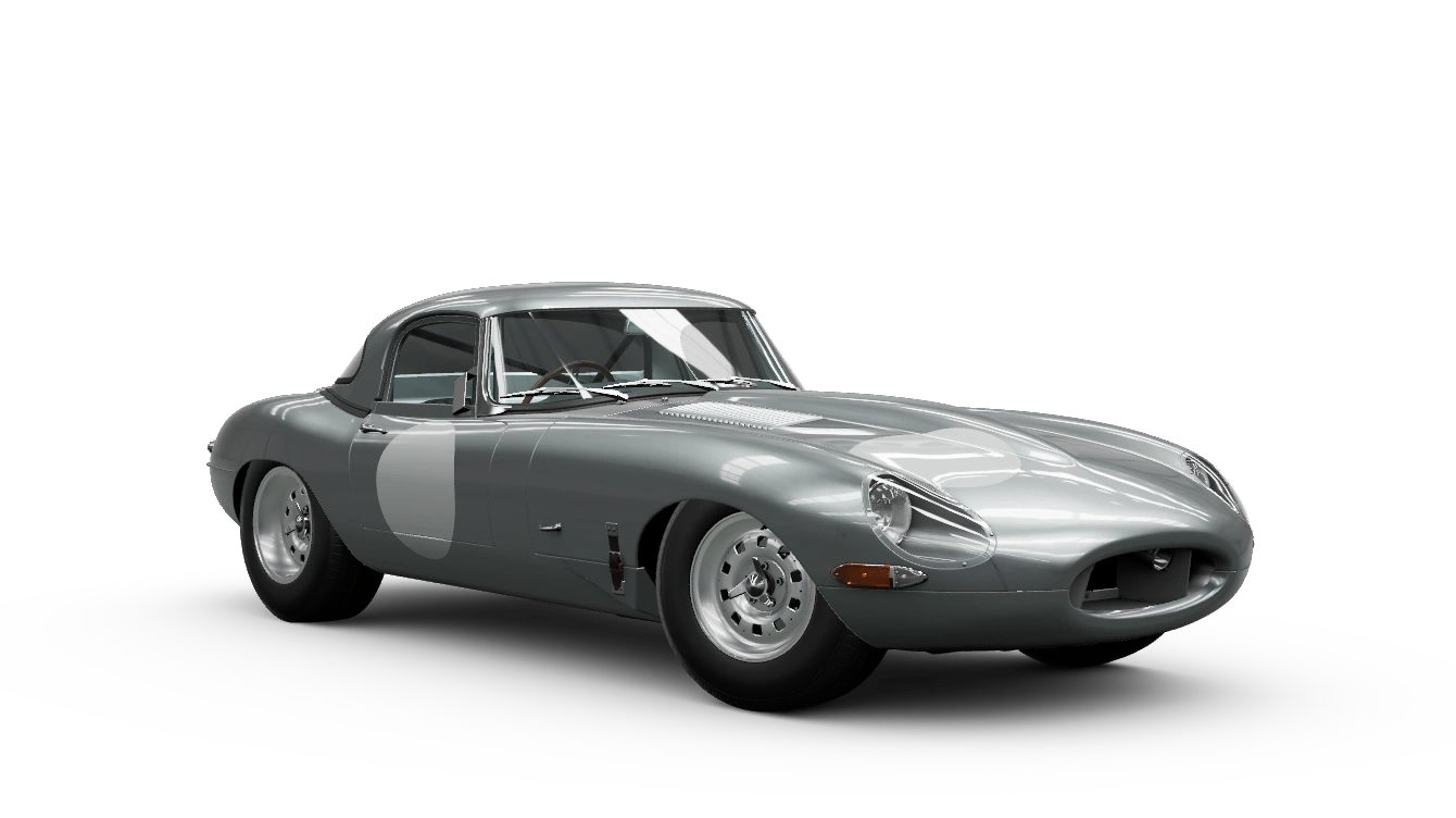 Miniature officielle de la 1964 Jaguar Lightweight E-Type