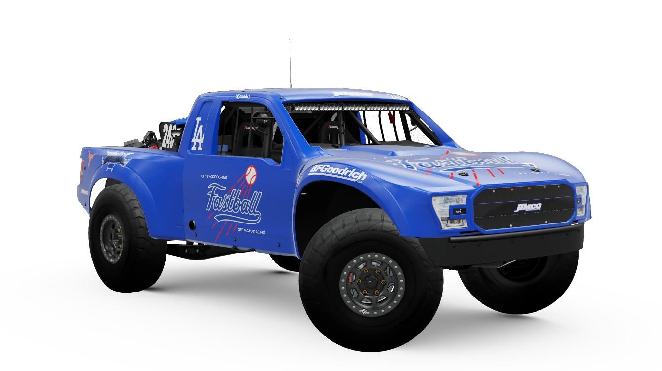 Miniature officielle de la 2019 Jimco #240 Fastball Racing Class 6100 Spec Trophy Truck