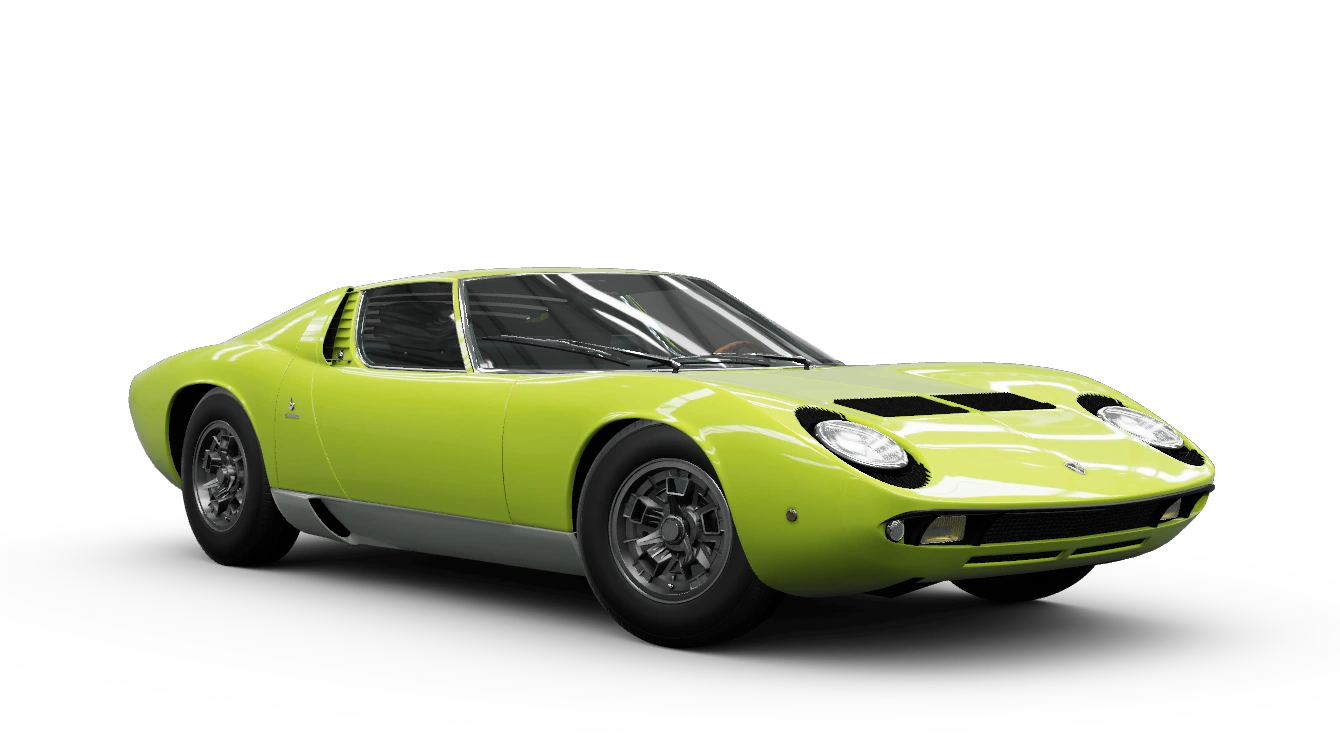Miniature officielle de la 1967 Lamborghini Miura P400