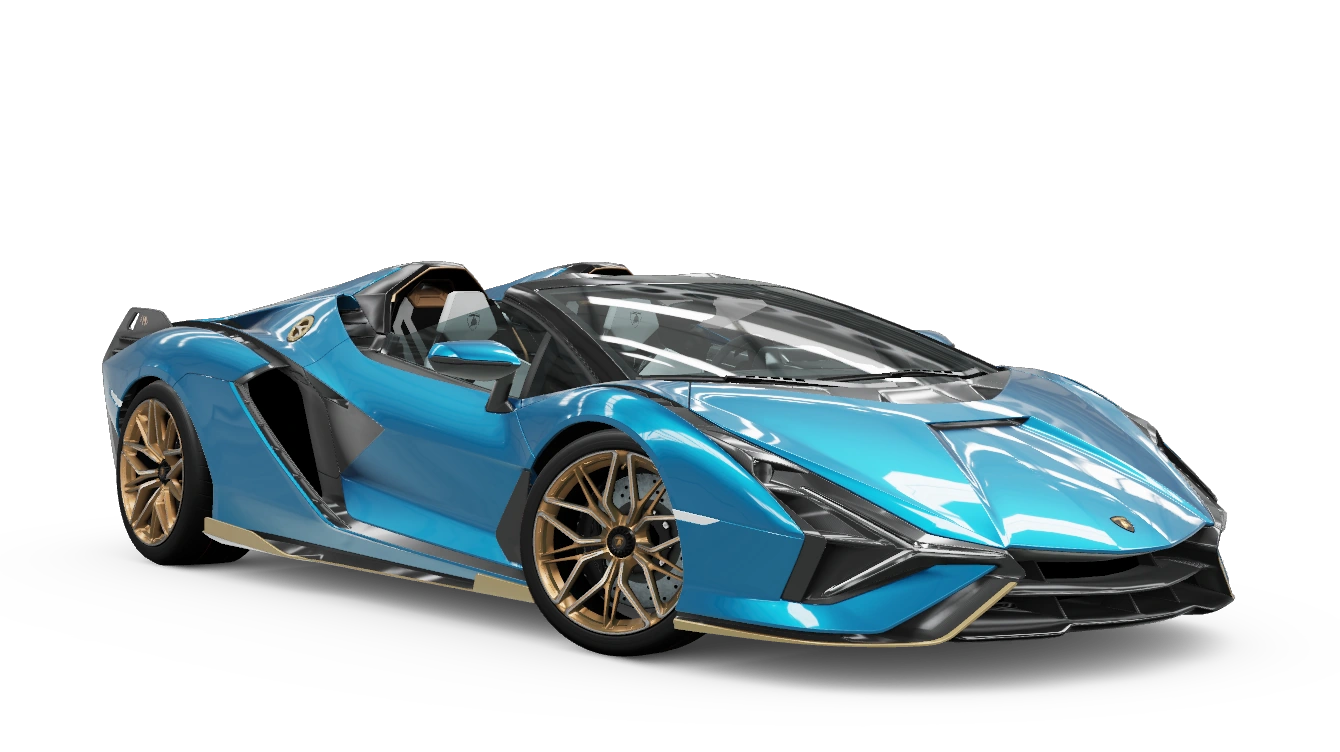 Miniature officielle de la 2020 Lamborghini Sián Roadster