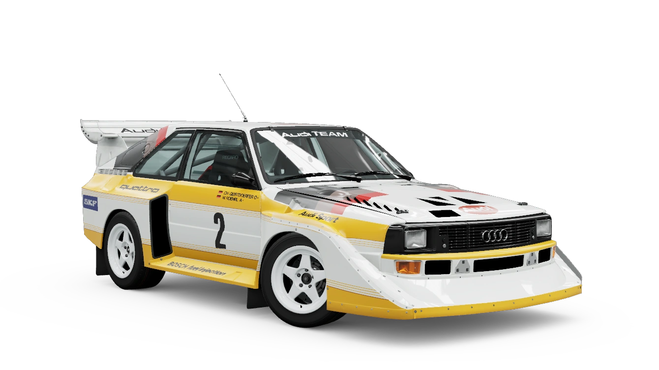 Miniature officielle de la 1986 Audi #2  Sport Quattro S1