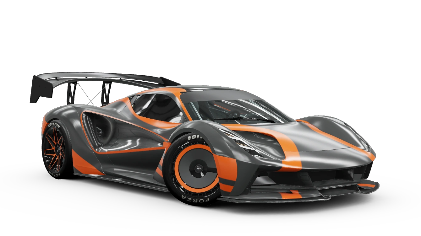 Miniature officielle de la 2020 Lotus Evija Forza Edition