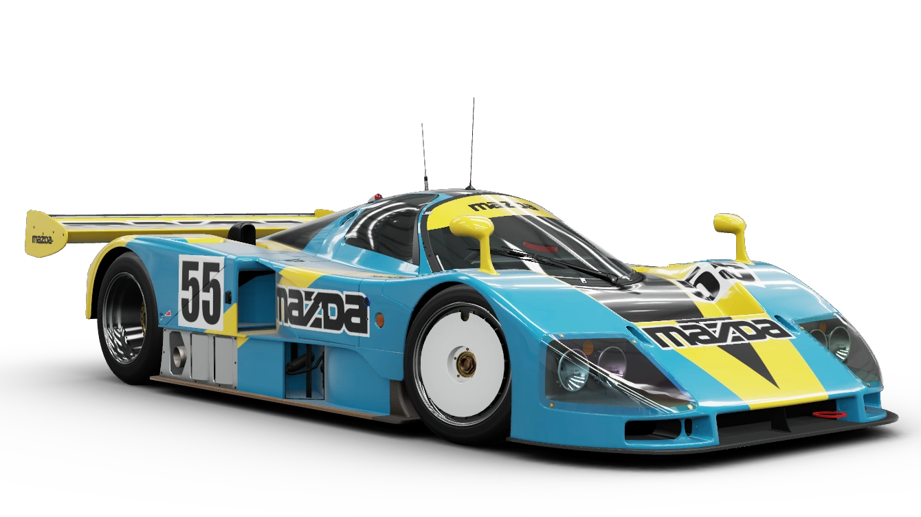 Miniature officielle de la 1991 Mazda #55  787B