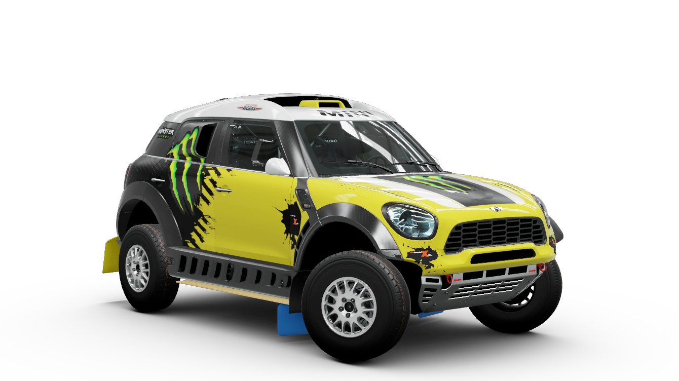 Miniature officielle de la 2013 MINI X-Raid All4 Racing Countryman