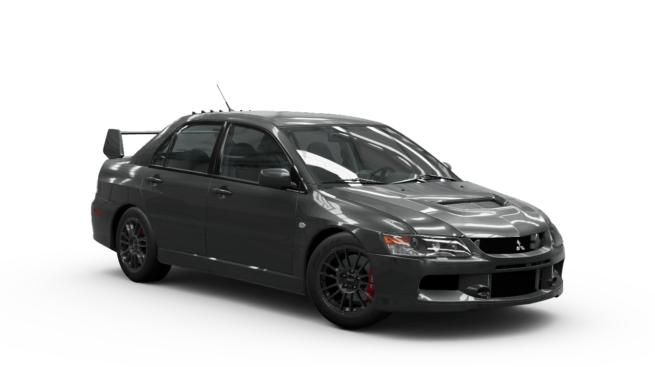 Miniature officielle de la 2006 Mitsubishi Lancer Evolution IX MR