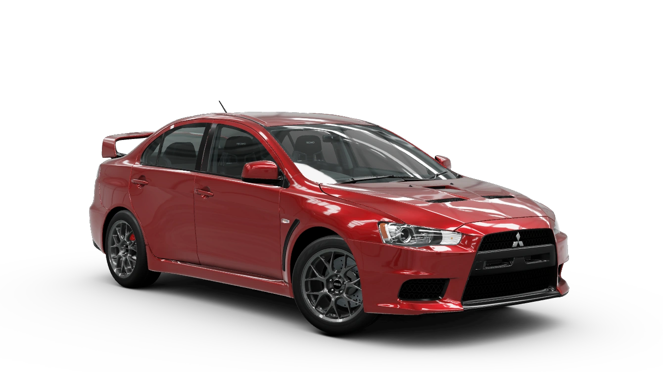 Miniature officielle de la 2008 Mitsubishi Lancer Evolution X GSR