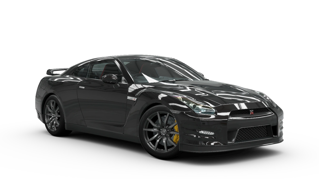 Miniature officielle de la 2012 Nissan GT-R Black Edition (R35)