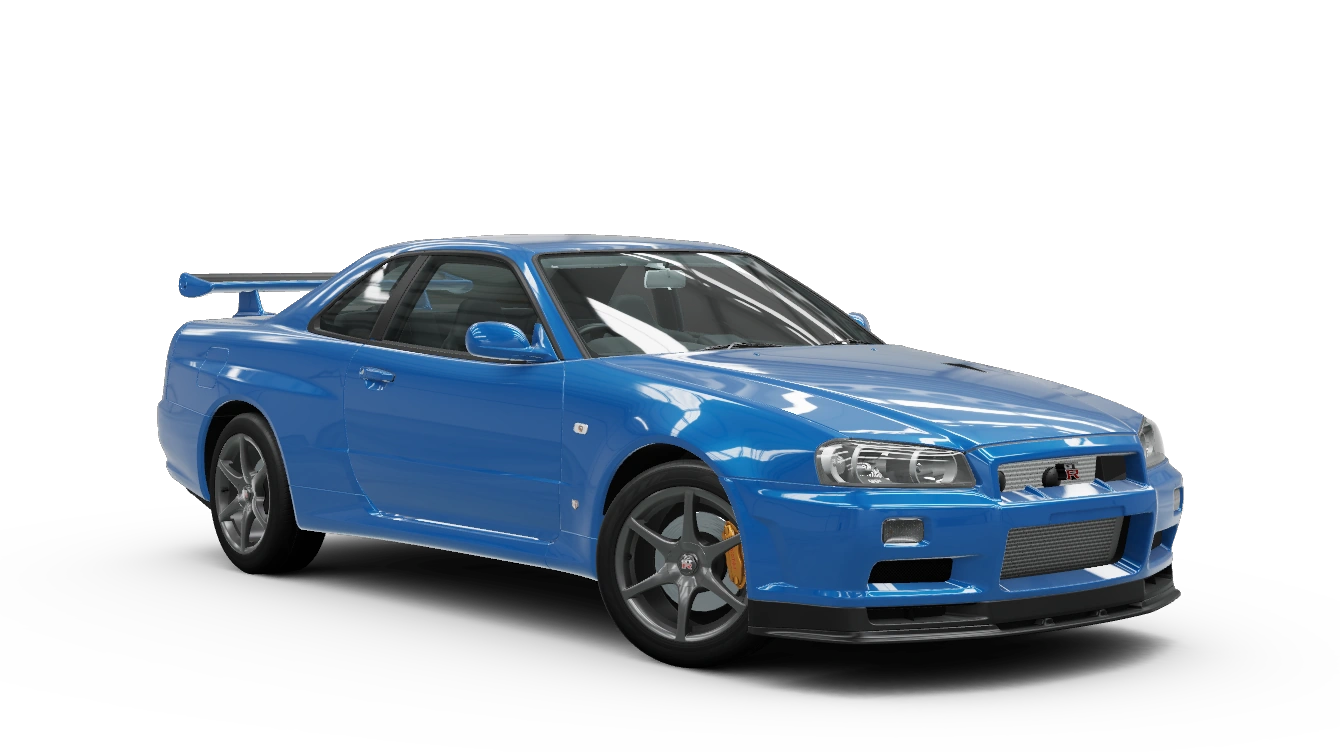 Miniature officielle de la 2000 Nissan Skyline GT-R V Spec II