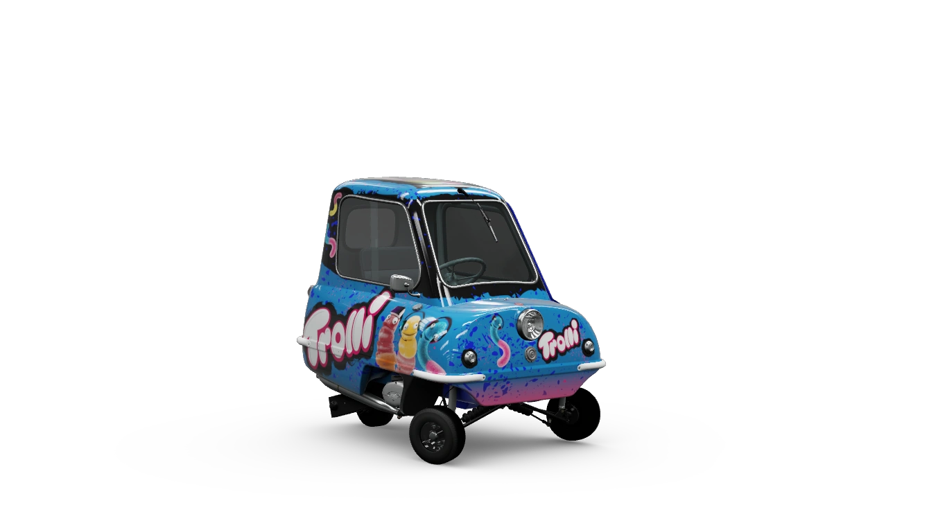 Miniature officielle de la 1962 Peel P50 Trolli Edition