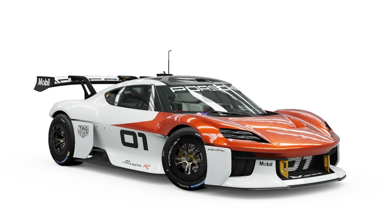 Miniature officielle de la 2021 Porsche Mission R