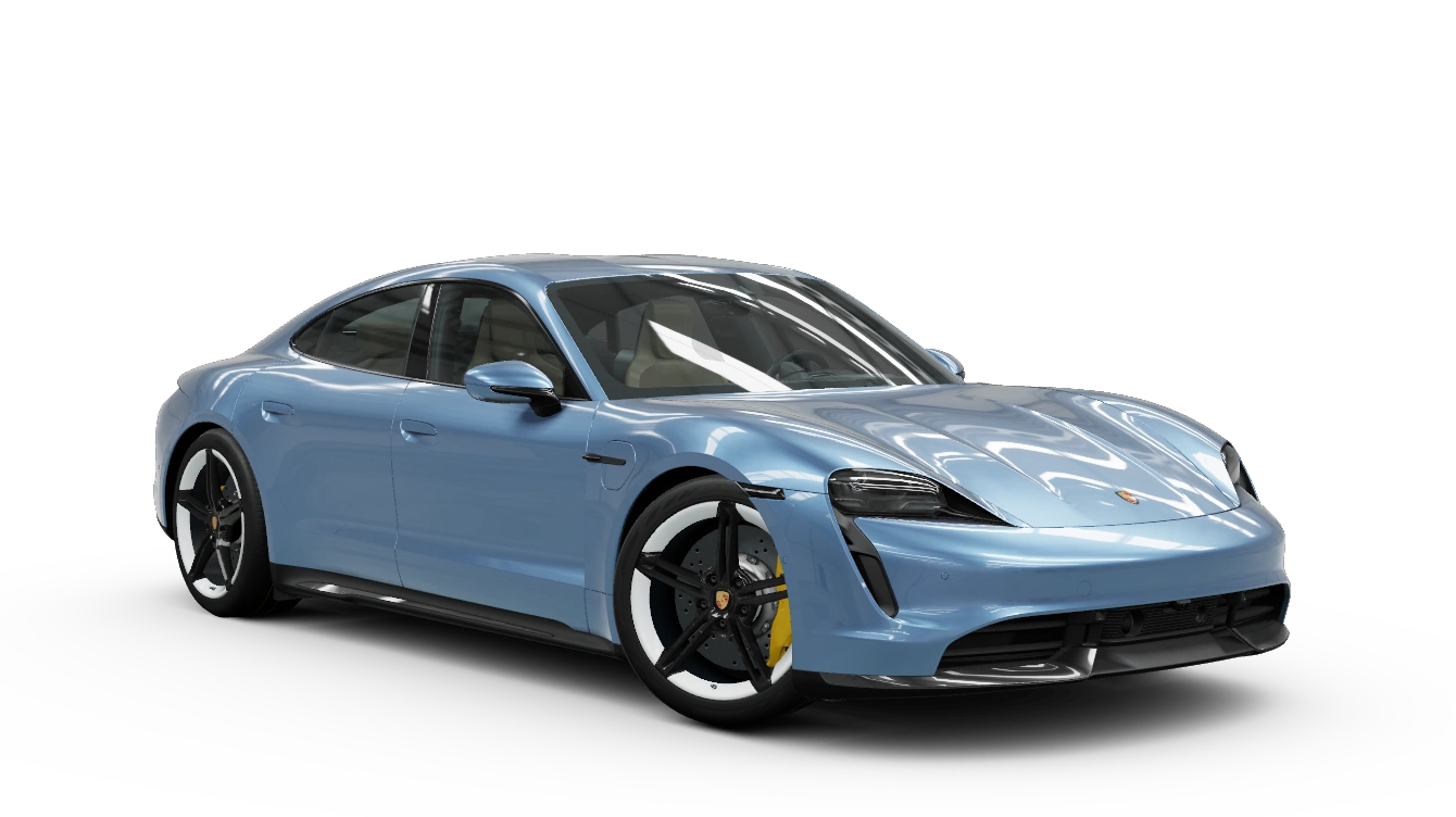 Miniature officielle de la 2020 Porsche Taycan Turbo S