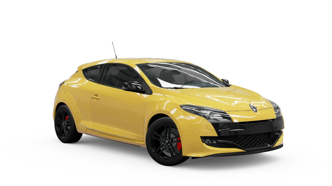 Miniature officielle de la 2010 Renault Megane RS 250