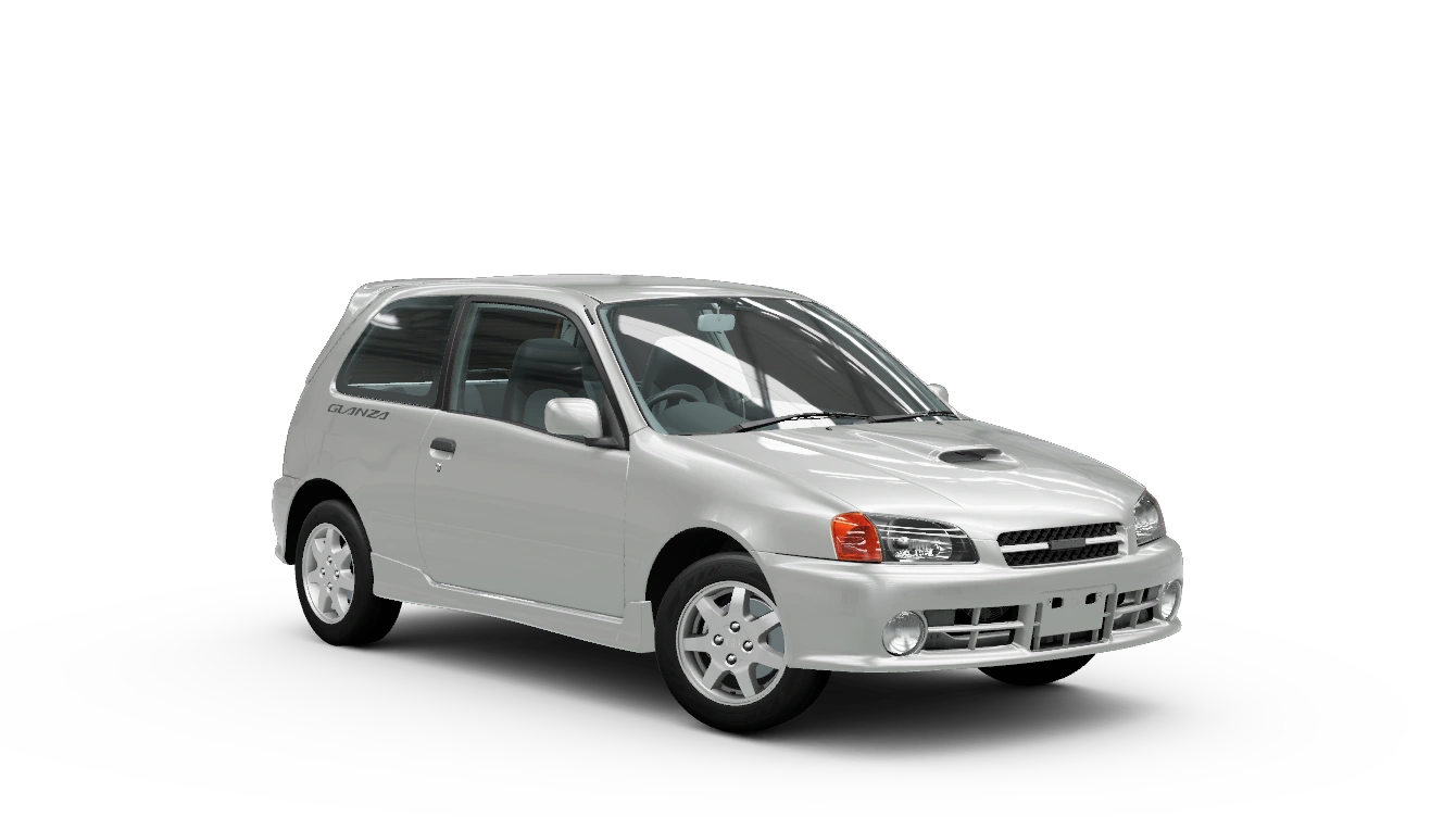 Miniature officielle de la 1996 Toyota Starlet Glanza V