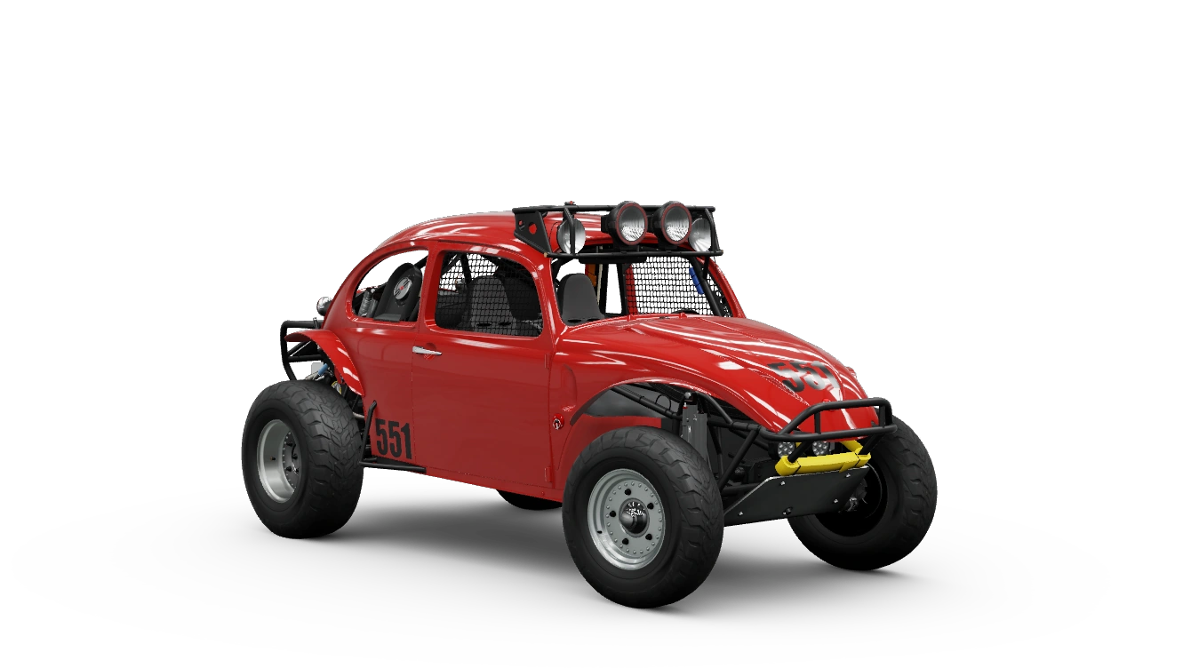 Miniature officielle de la 1969 Volkswagen Class 5/1600 Baja Bug