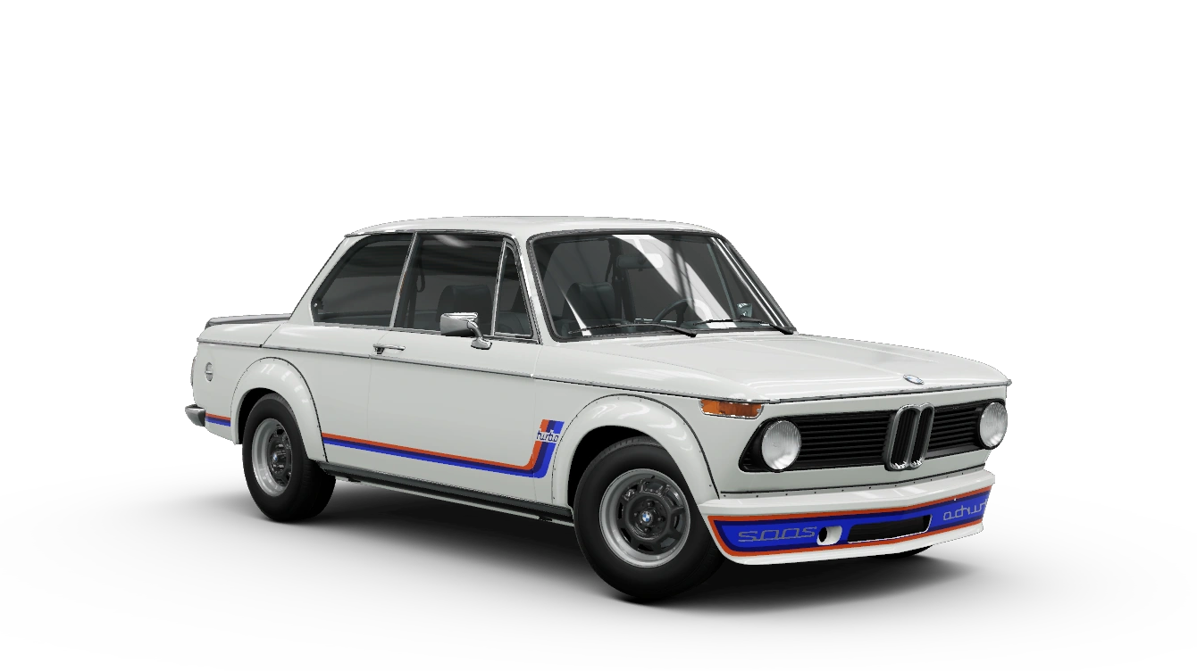 Miniature officielle de la 1973 BMW 2002 Turbo