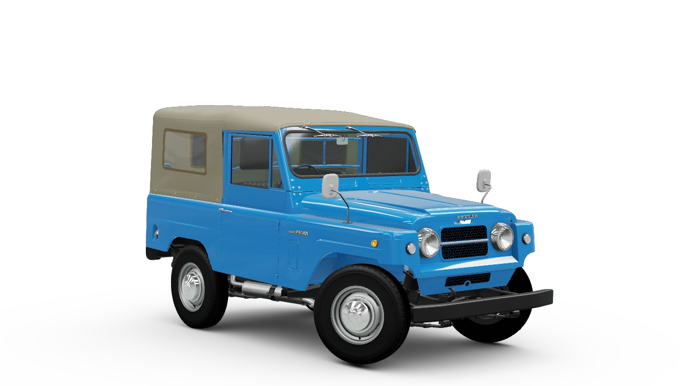 Miniature officielle de la 1972 Nissan Patrol