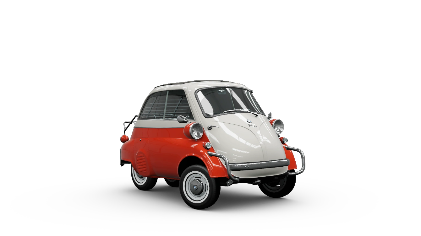 Miniature officielle de la 1957 BMW Isetta 300 Export