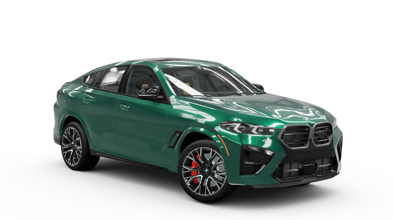 Miniature officielle de la 2024 BMW X6 M Competition
