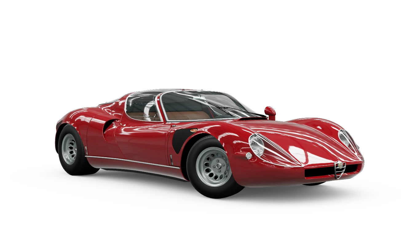 Miniature officielle de la 1968 Alfa Romeo 33 Stradale