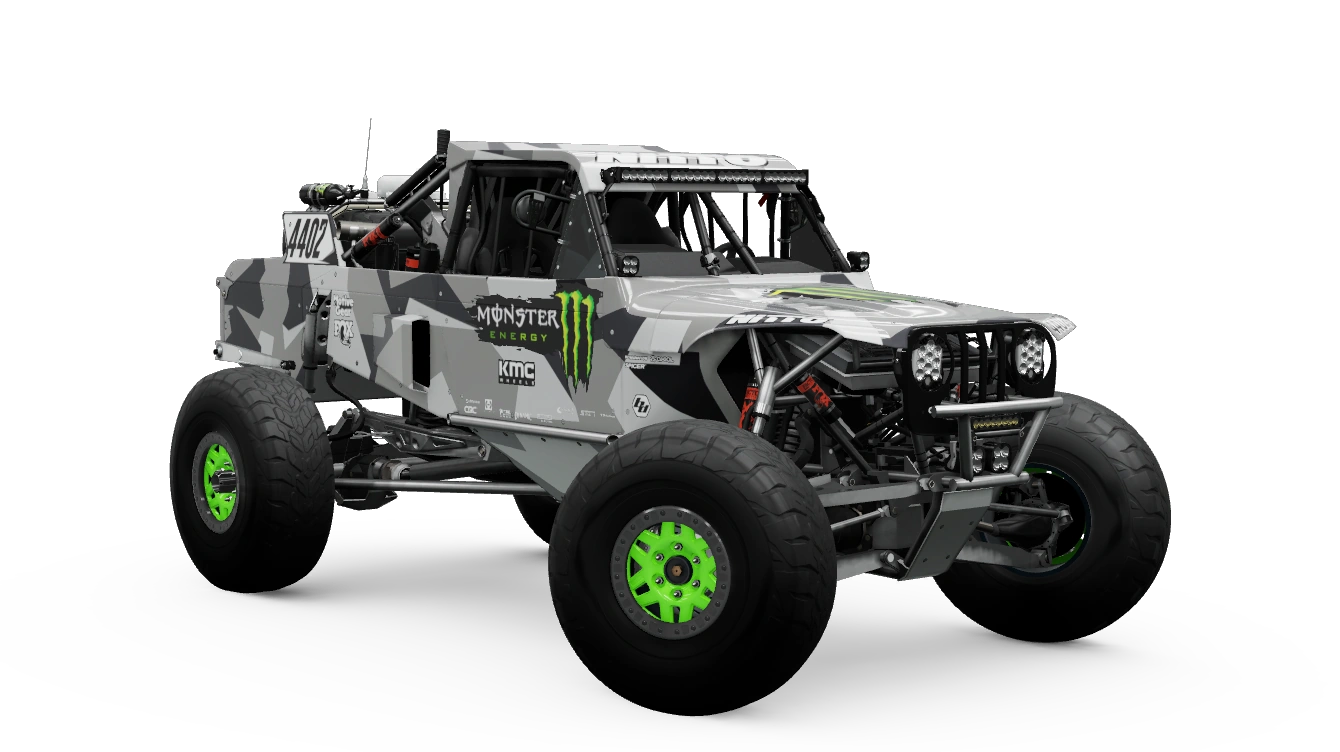 Miniature officielle de la 2019 Casey Currie Motorsports #4402 Ultra 4 'Trophy Jeep'